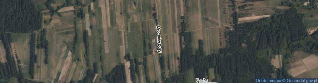 Zdjęcie satelitarne Mroczków Duży ul.